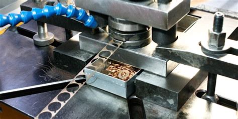 stamping operation in sheet metal